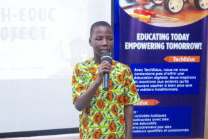 Students learning to code